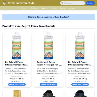 Screenshot forex-investment.de