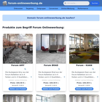 Screenshot forum-onlinewerbung.de