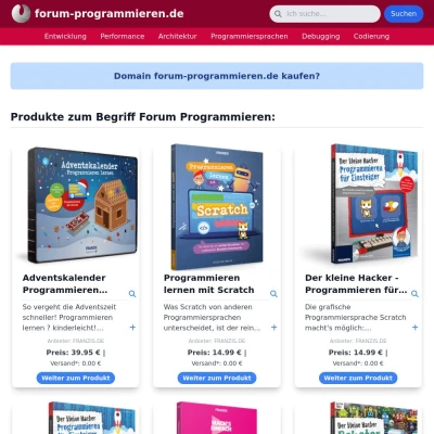 Screenshot forum-programmieren.de