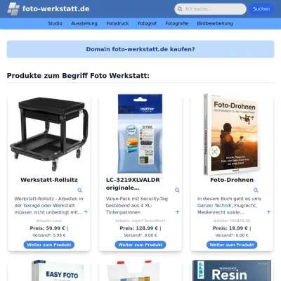 Screenshot foto-werkstatt.de