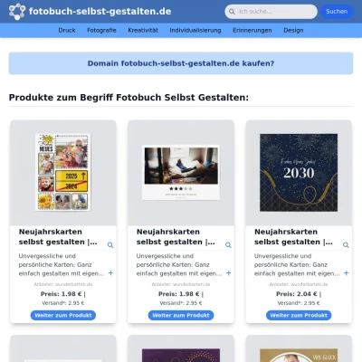 Screenshot fotobuch-selbst-gestalten.de