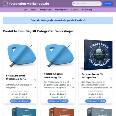 Screenshot fotografen-workshops.de