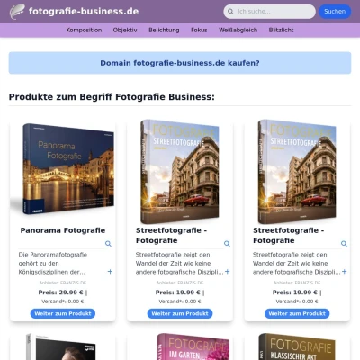 Screenshot fotografie-business.de