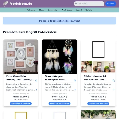 Screenshot fotoleisten.de