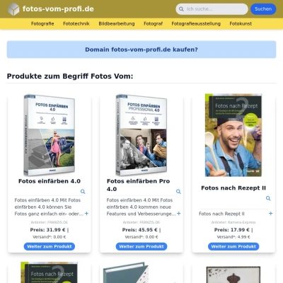 Screenshot fotos-vom-profi.de