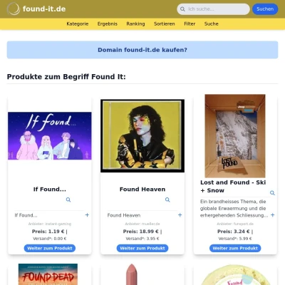 Screenshot found-it.de