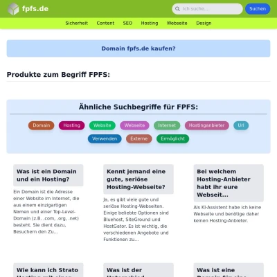 Screenshot fpfs.de