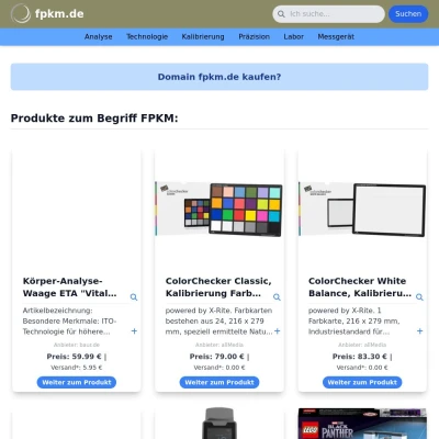 Screenshot fpkm.de