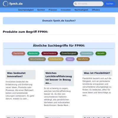 Screenshot fpmh.de