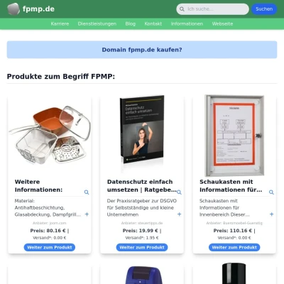 Screenshot fpmp.de