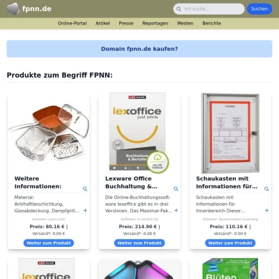 Screenshot fpnn.de