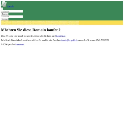 Screenshot fpwa.de