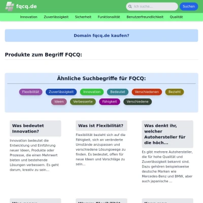 Screenshot fqcq.de
