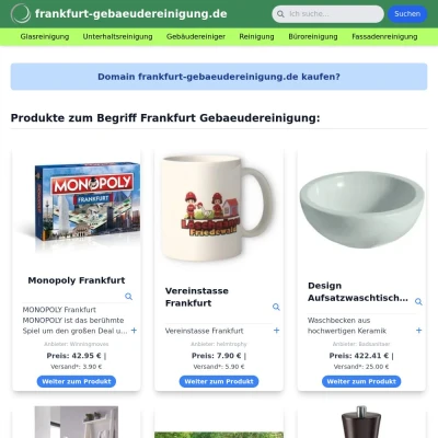 Screenshot frankfurt-gebaeudereinigung.de