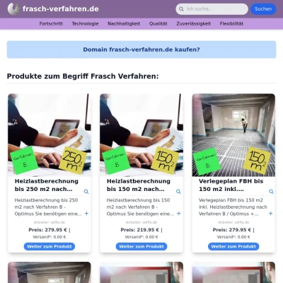 Screenshot frasch-verfahren.de