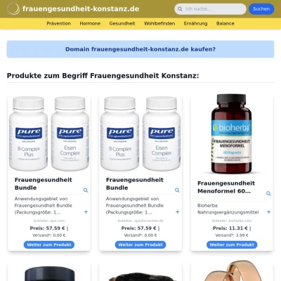 Screenshot frauengesundheit-konstanz.de