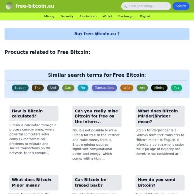 Screenshot free-bitcoin.eu