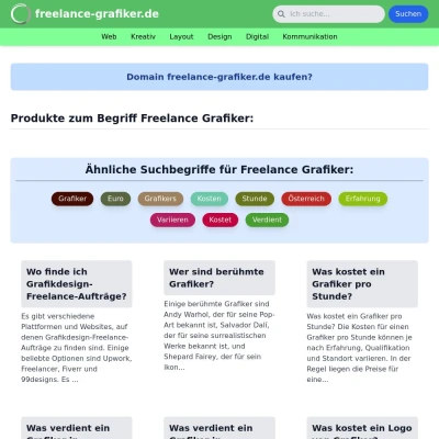 Screenshot freelance-grafiker.de