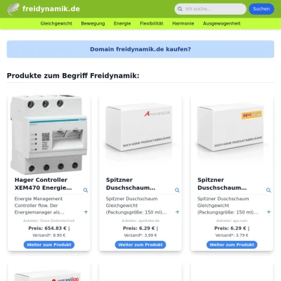 Screenshot freidynamik.de