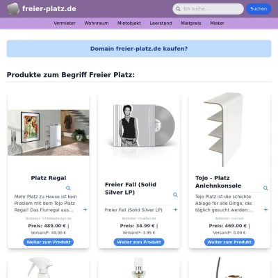 Screenshot freier-platz.de