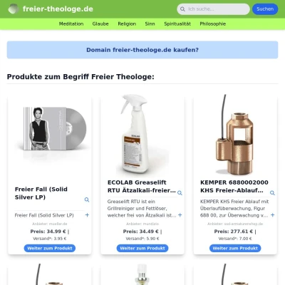 Screenshot freier-theologe.de