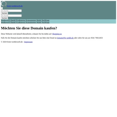 Screenshot freier-wettbewerb.de