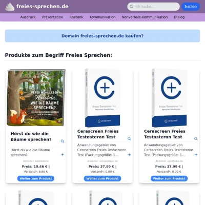 Screenshot freies-sprechen.de