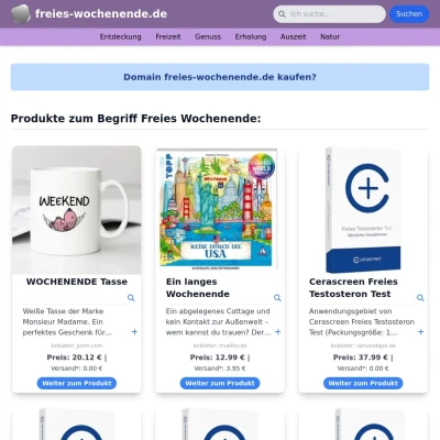 Screenshot freies-wochenende.de