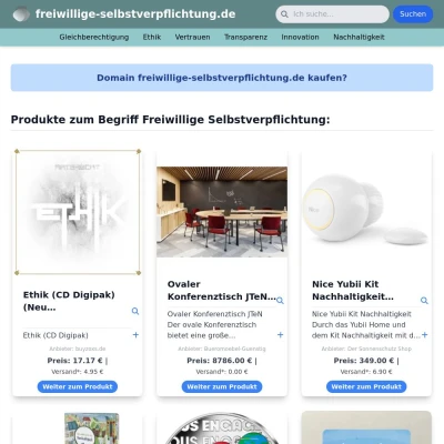 Screenshot freiwillige-selbstverpflichtung.de