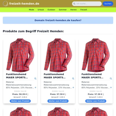 Screenshot freizeit-hemden.de
