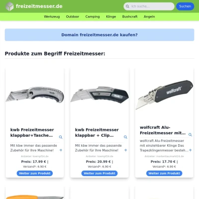 Screenshot freizeitmesser.de