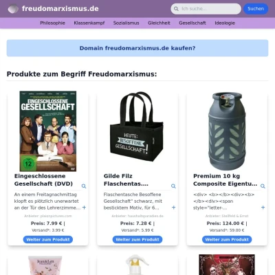 Screenshot freudomarxismus.de