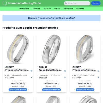 Screenshot freundschaftsring24.de