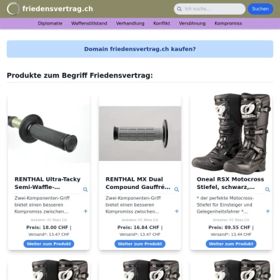 Screenshot friedensvertrag.ch