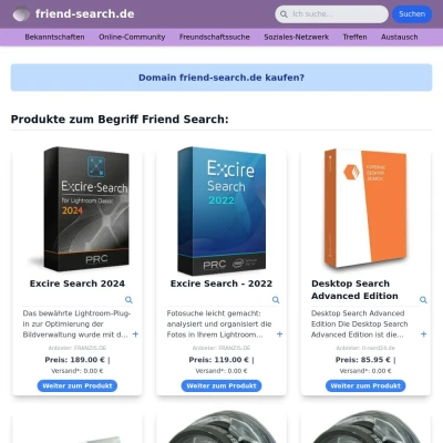 Screenshot friend-search.de