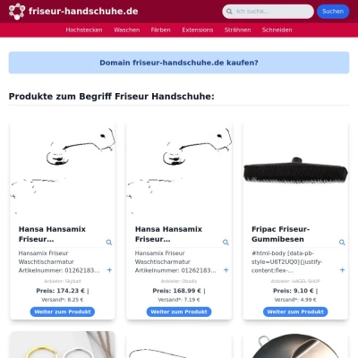 Screenshot friseur-handschuhe.de