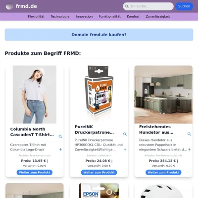 Screenshot frmd.de