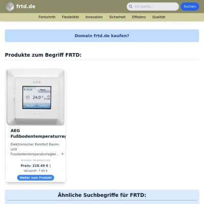 Screenshot frtd.de