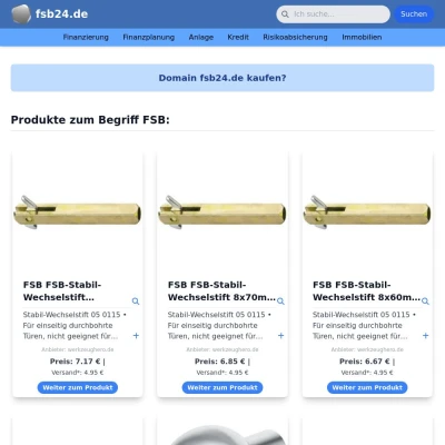 Screenshot fsb24.de