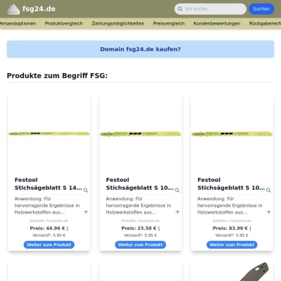 Screenshot fsg24.de