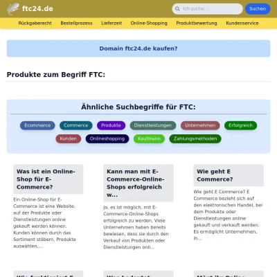 Screenshot ftc24.de