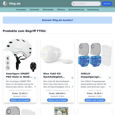 Screenshot fthg.de