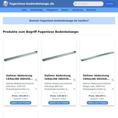 Screenshot fugenlose-bodenbelaege.de