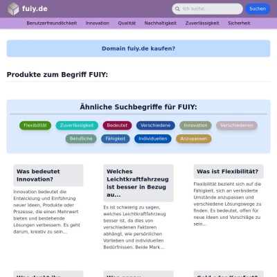 Screenshot fuiy.de