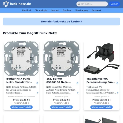 Screenshot funk-netz.de