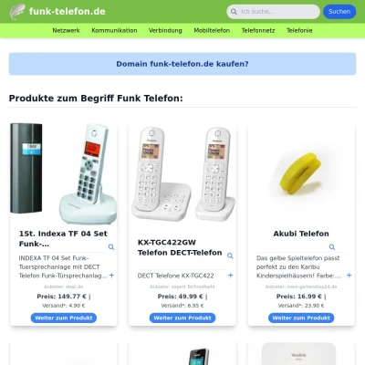 Screenshot funk-telefon.de