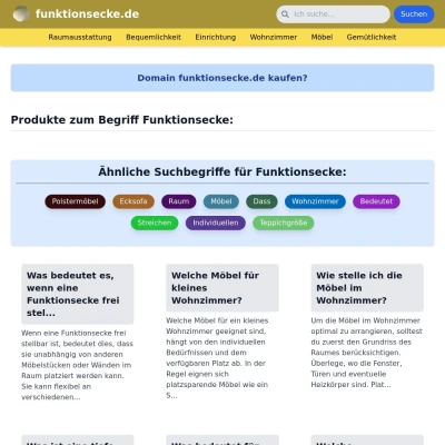 Screenshot funktionsecke.de