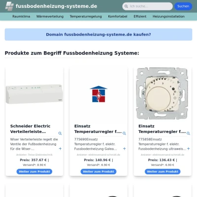 Screenshot fussbodenheizung-systeme.de