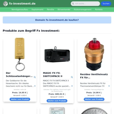 Screenshot fx-investment.de