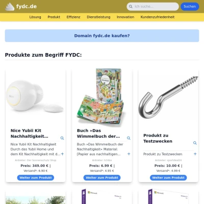 Screenshot fydc.de